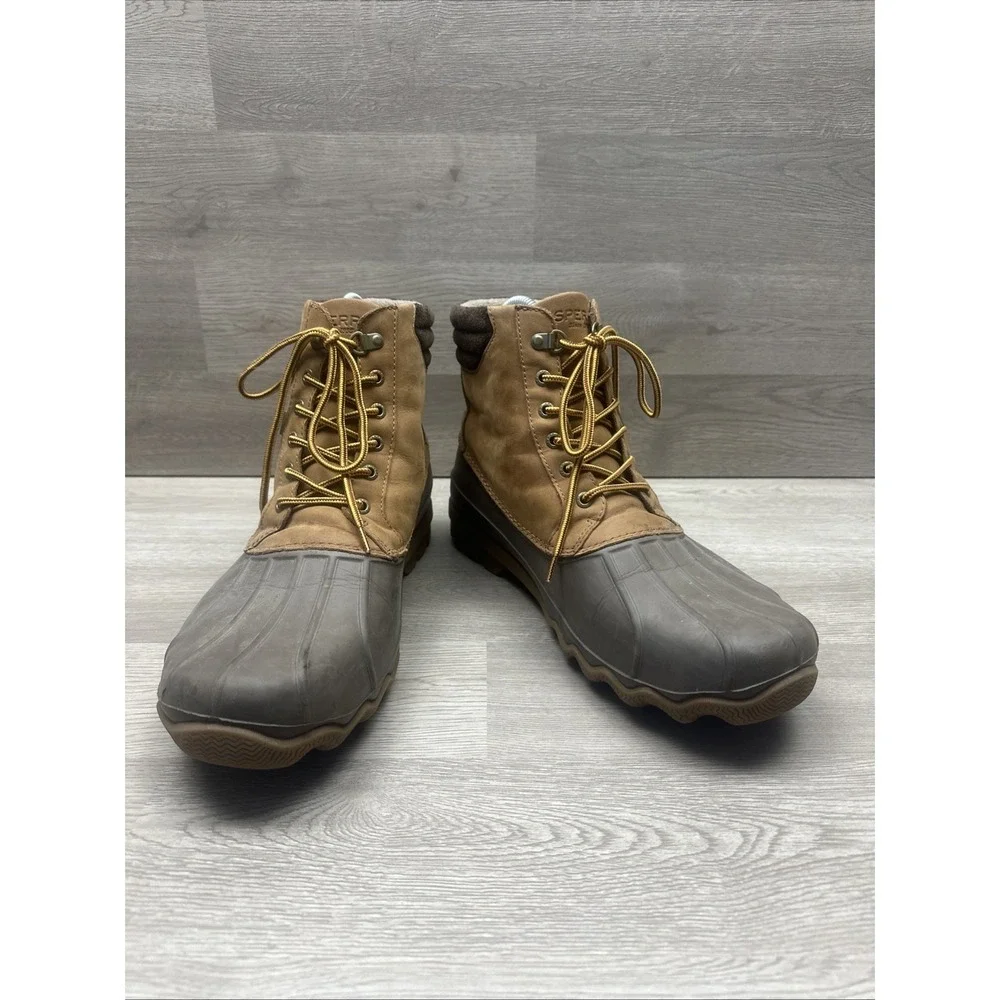 Sperry Top-Sider Men's Avenue‎ Duck Boot Tan Brown Size 13M STS12126 Very Nice